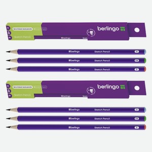 Набор карандашей Berlingo Sketch Pencil 3 шт