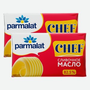 Масло сливочное Пармалат Шеф 82,5%180 г