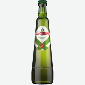 Светлое пиво Хамовники Пильзенское 0.45л