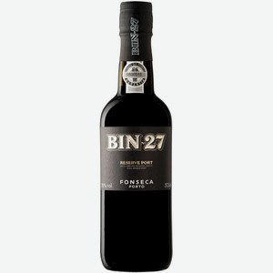Вино  Бин №27 , 375 мл, Портвейн, Сладкое