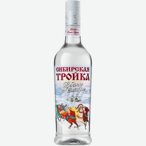 Водка  Сибирская Тройка , 500 мл
