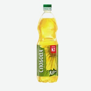 Растительное масло  Слобода  1л раф