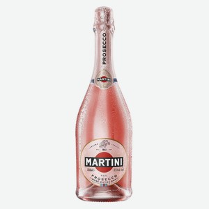 Вино игристое  Martini Prosecco Rose розовое сухое 750мл
