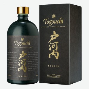 Виски Togouchi Peated в подарочной упаковке 0.7 л
