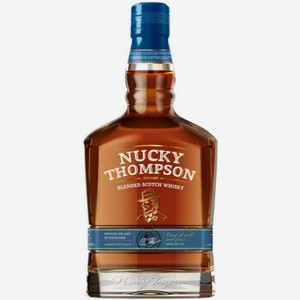 Виски Nucky Thompson выдержанный, купажированный, 3-летний, 40%, 0,5 л, Россия