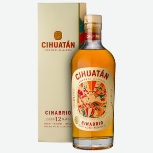 Ром Сиуатан Синабрио 12 лет п/у, 40%, 0.7л, Эль-сальвадор