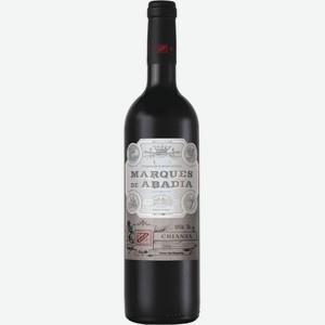 Вино Маркес де Абадиа Риоха Крианса, красное сухое, 13.5%, 0.75л, Испания