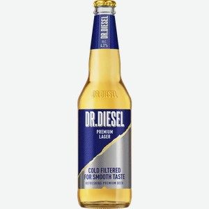 Пиво Dr. Diesel Premium Lager Light Светл. Фильтр. Пастер. Ст/б 0,45л