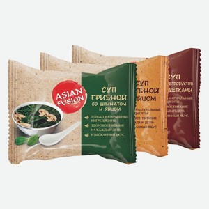 Суп Asian Fusion б/п в ассортименте 12 г
