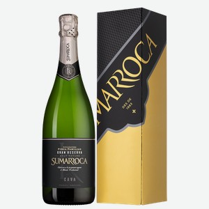 Игристое вино Cava Sumarroca Brut Nature Gran Reserva в подарочной упаковке 0.75 л