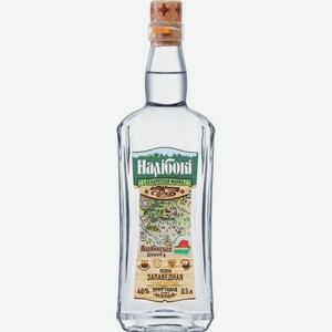 Водка Налибоки Заповедная 0.5л