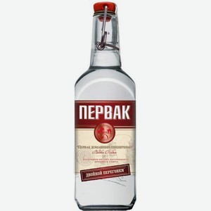 Водка особая Первак Домашний Пшеничный 0.5л