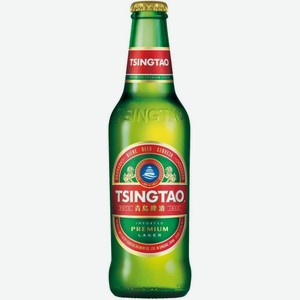Светлое пиво Tsingtao 0.33л