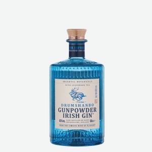 Джин Drumshanbo Gunpowder Irish Gin в подарочной упаковке, 0.5 л