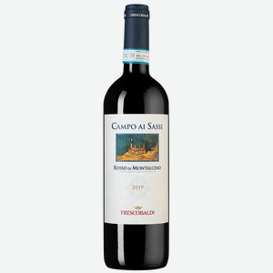Вино Campo ai Sassi Rosso di Montalcino, Frescobaldi, 2019, 0.75 л