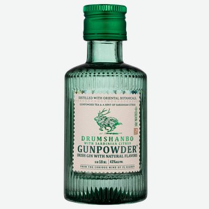 Джин Drumshanbo Gunpowder Irish Gin Sardinian Citrus, 0.05 л, 0.05 л