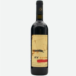 Вино ЗГУ Крым Alma Valley AV CUVEE CABERNET SAUVIGNON SHIRAZ SAPERAVI 0.75 л