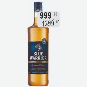 Блю Ворриор Премиум Виски 40% (Болгария) 0,7л