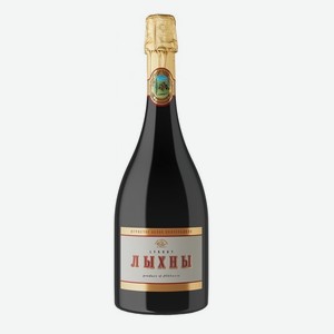 Вино игристое  ЛЫХНЫ  белое полусладкое 0,75л 12%