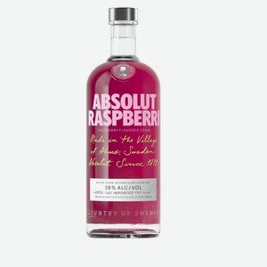 Настойка Абсолют горькая со вкусом малины 38% 0,7л