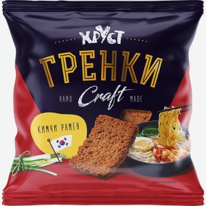 Гренки Хруст Крафт 75гр Кимчи Рамен