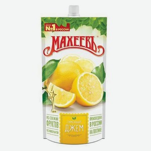 Джем Махеев 300г лимон с имбирем