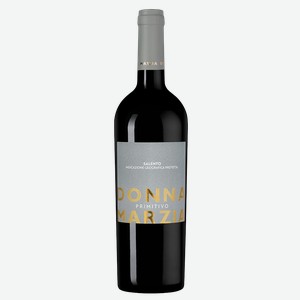 Вино Donna Marzia Primitivo, Conti Zecca, 2023, 0.75 л