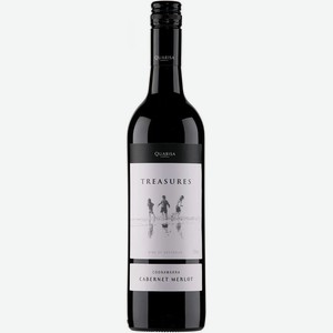 Вино  Трежес  Каберне-Мерло, 2012, 2012, 750 мл, Красное, Сухое