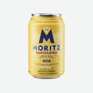 Пиво МОРИЦ Ориджинал 4.7% 330мл ж/б