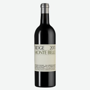 Вино Monte Bello , Ridge Vineyards, 2011, 0.75 л
