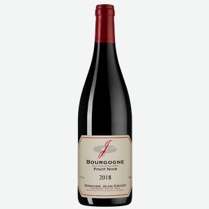 Вино Bourgogne Pinot Noir, Domaine Jean Grivot, 2018, 0.75 л