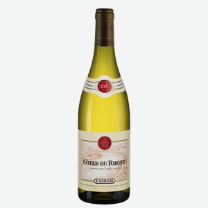 Вино Cotes du Rhone Blanc, Guigal, 2021, 0.75 л