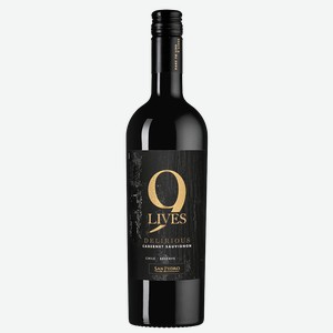 Вино 9 Lives Delirious Cabernet Sauvignon Reserve, Vina San Pedro, 2022, 0.75 л