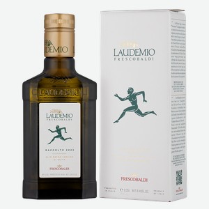Оливковое масло Laudemio Olio Extra Vergine di Oliva в подарочной упаковке, Frescobaldi, 2023, 0.25 л