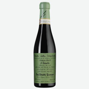 Вино Recioto della Valpolicella Classico, Giuseppe Quintarelli, 2007, 0.375 л, 0.375 л