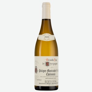 Вино Puligny-Montrachet Premier Cru Chalumaux, Domaine Paul Pernot & Fils, 2020, 0.75 л