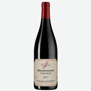 Вино Bourgogne Pinot Noir, Domaine Jean Grivot, 2017, 0.75 л
