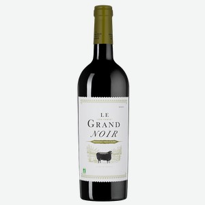 Вино Le Grand Noir Bio Red, 2021, 0.75 л