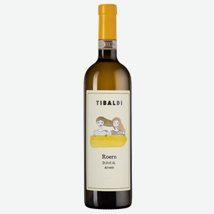 Вино Roero Arneis, Tibaldi, 2023, 0.75 л