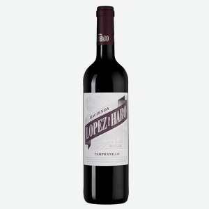 Вино Hacienda Lopez de Haro Tempranillo, 2021, 0.75 л