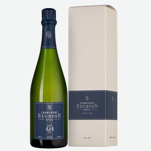 Шампанское Reserve 424 Brut в подарочной упаковке, Beurton et Fils, 0.75 л.
