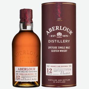 Виски Aberlour Aged 12 Years Double Cask Matured в подарочной упаковке, 0.7 л.