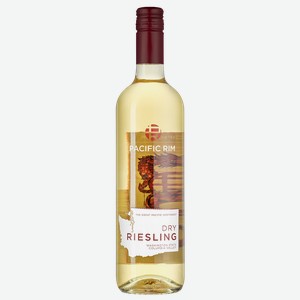 Вино Dry Riesling, Pacific Rim Winemakers, 2020, 0.75 л