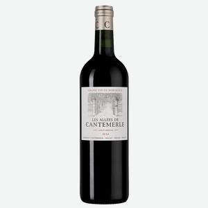Вино Les Allees de Cantemerle, Chateau Cantemerle, 2014, 0.75 л