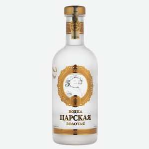 Водка Царская Золотая, 0.5 л., 0.5 л.