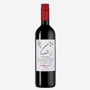 Вино Noseworthy Shiraz, Austwine Exports, 2021, 0.75 л