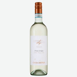 Вино Pinot Grigio, Casa Defra, 2022, 0.75 л