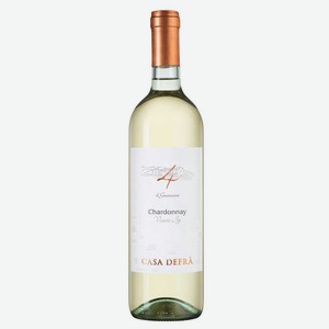 Вино Chardonnay, Casa Defra, 2022, 0.75 л