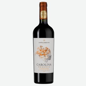 Вино Carolina Reserva Carmenere, Santa Carolina, 2021, 0.75 л