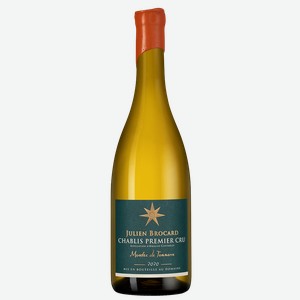 Вино Chablis Premier Cru Montee de Tonnerre, Julien Brocard, 2020, 0.75 л